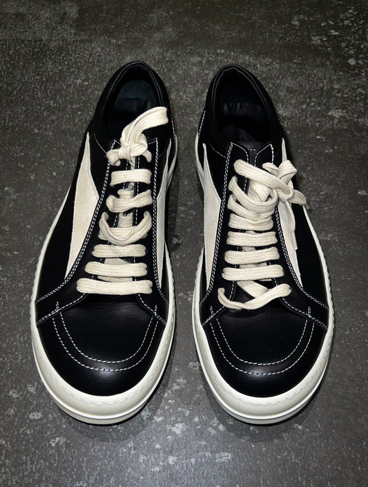 Rick Owens Leather Vintage Sneakers